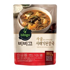 CJ 비비고 사골시래기 된장국 460g 즉석국 간편식, 1개