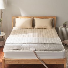 크림온수매트커버