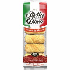 Stella Doro Roman Egg Biscuits 1 Pack 초콜릿칩쿠키 과자나 포츈쿠키 비스킷 다쿠아즈 포춘 초코블랑 토이쿠키 만들기 프레첼 머랭 사보이 크래커, 단일상품