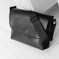 가죽메신저백