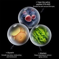 뱀독 아이 크림 리프팅 퍼밍 다크 서클 아이백 지방 과립 제거 릴렉스 영양 케어 30g, 1개