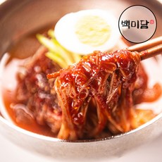 백미담 비빔냉면 4인세트, 4개, 720g
