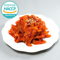 송림 매콤달콤 오독오독 보쌈 무 김치, 1개, 10kg