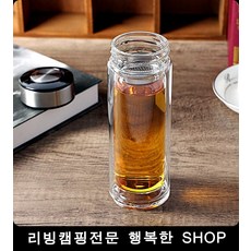 물병물통 이중유리 티보틀 휴대용물병 환경호르몬걱정없는 휴대물병