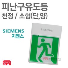 지멘스 피난구유도등 소형 천정 단면 양면 비상구 LED, 01-지멘스-피난/천정/소형-단면, 1개