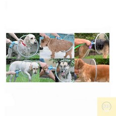 SH월드 360도 애견 샤워기 - 소 고양이샤워헤드 강아지목욕샤워기