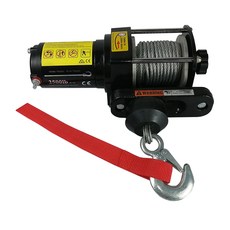 휴대용 오프로드 분리형 전동 윈치 2500LB 와이어 로프 ATV UTE 12V24V, [02] 24V, 1개