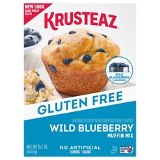 [미국직배송]크루스티즈 글루틴프리 베이킹 믹스 (종류 다양) Krusteaz Gluten Free Mix, 1개, 445g