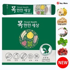 목편한세상 호흡기 기관지영양제 목이간지럽고기침에 목편한세상 1500mg X 30포 수량선택 [그다이마잇], 45g, 6개