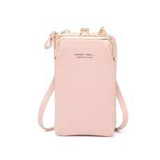 가방 여자 가방 신형 2021 핸드폰 가방 지갑 크로스 대 용량 여지 무늬 스 퀘 어 백 여자 숄 더 백, 핑크