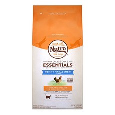 뉴트로 캣 내추럴초이스 체중관리 닭고기와 현미 2.95kg 고양이 사료, 1세이상 체중관리 닭고기와 현미