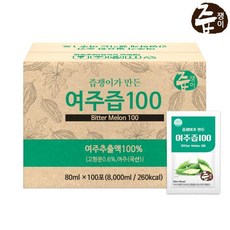 즙쟁이 여주즙 100p