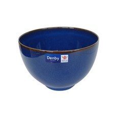 덴비 임페리얼블루 딥 누들볼 14.2CM 요거트볼 포케그릇 샐러드 씨리얼 시리얼 보울, 1개