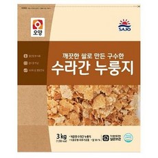 사조오양 수라간누룽지3kg 수입쌀, 3kg, 2개