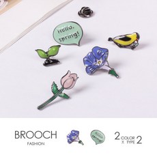 kirakirashop 어디에나 달아도 귀여운 브로치 BRC3148