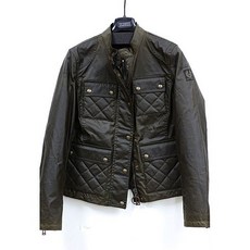 Belstaff Pathmaster Blouson Waxed Cotton Woman Jacket Bark & Faded Olove : Belstaff