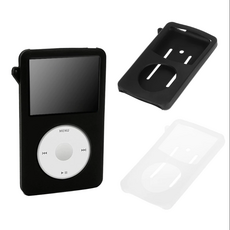 iPod Classic 80GB 120GB 최신 6 번째 오디오 실리콘 보호 스킨 케이스 하얀색 상품 이미지