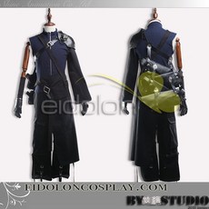죽도집 7FF7무게 제판용 Remake클로드 역할 분장 옷시원한 Cloud Cosplay, C02-M