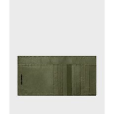 [로드제주] 카네이테이 리프 LEAF FLAT CARD WALLET (OLIVE DRAB) / UPCYCLED
