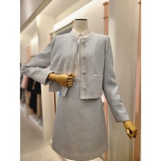 잇미샤 여성 라운드넥 멀티 트위드 자켓 (ITP2YJK520) 256788