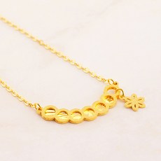 [골드유] 삼성금거래소 24K 순금 럭키링 목걸이 11.25g