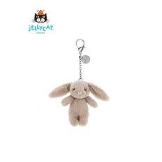 [바이니즘] JellyCat 젤리캣 보니 토끼인형 열쇠고리 3컬러, 1개, 브라운