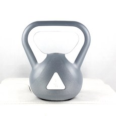 헬스 피트니스 여성 남성 가정용 아령 경기 힙업 플라스틱 주입 공 220KG, 그레이 화이트 8킬로그램 /개