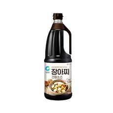 청정원 장아찌 간장소스 1.7L X 3개 장아찌소스 /