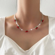 강민경진주목걸이