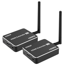 5.8G 무선 HDMI 송신기 및 수신기 HDMI 1080P 비디오 익스텐더 풀 HD 카메라 DVD PC 디스플레이 동글 프로젝터 TV 스틱, 7.Eu 플러그 - TX and RX, 7.Eu 플러그  TX and RX