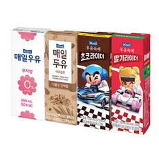 (상온) 매일유업 매일우유 4종 골라담기, 1.매일두유 (식이섬유)190ml