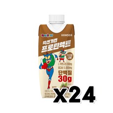 짱구 액션가면 프로틴액트 커피 단백질음료 330ml x 24개, 0.33l