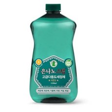 은나노스텝 시즌2 다목적 다용도 세정제 찌든때 클리너 알뜰리필용 1100ml 4개