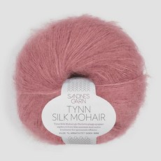 샌드 Tynn Silk Mohair 노르웨이 수입 앙고라/견사 스웨터 손뜨개 - 실크견사