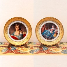 바바리아명화접시