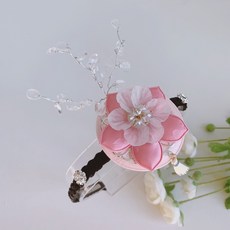 장미공주한복머리띠