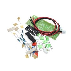 LM3915 10 LED 사운드 오디오 스펙트럼 분석기 레벨 표시기 키트 납땜 연습 DIY 전자