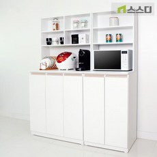 스스디 슬라이딩 주방수납장, 2단