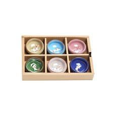 魚杯套組 6p, 混色, 1套