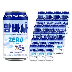 암바사 제로 by 환타, 345ml, 24개