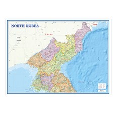 북한지도