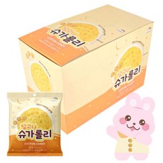 달고나 슈가롤리 10개입롤 솜사탕 어린이집 유치원 학교 간식 달고나 토핑, 1박스, 100g