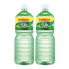 불스원 레인OK 에탄올 그린워셔액, 1.8L, 2개
