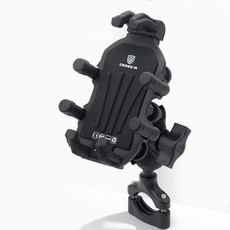 슈퍼인 자전거 핸드폰 거치대 오토바이 진동방지 핸드폰 거치대, 1개, 블랙 1개, 블랙