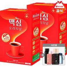 동서 맥심 오리지날 커피만 100T x 2개+사은품랜덤(id당1개), 2개, 100개입