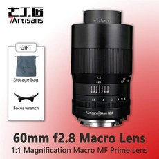 7ARTISANS 7장인 렌즈 DSLR 미러리스 카메라 캐논 소니 E A5000 후지 FX 마이크로, 한개옵션1