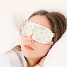 수면안대 온열안대 눈찜질 아이마스크 [쑥향+캐모마일향] (1+1), 2세트, 10매