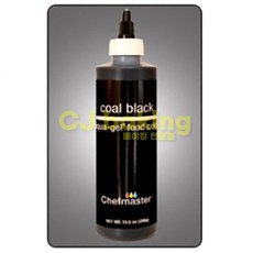 cjbaking Chefmaster 셰프마스터 식용색소 10.5oz 콜블랙, 1개, 298g