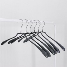 올리빙 PVC 옷걸이, 그레이, 10개입