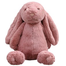 [해외 직송]뉴타임즈 봉제인형 보니 토끼털 인형 귀요미 보니 토끼 인형 부바어린애 인형을 여자에게 보내다 XZ72 C12, 핑크, 85cm